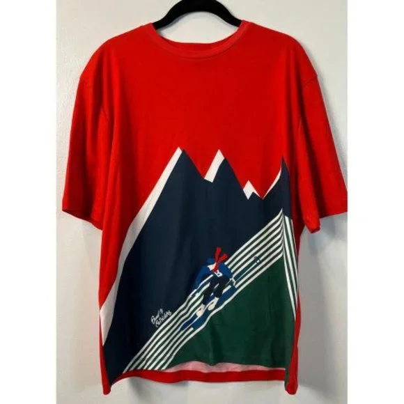 F/W 18 BAND OF OUTSIDERS GO SKIING COCAINE T-SHIRT - Picture 2 of 10